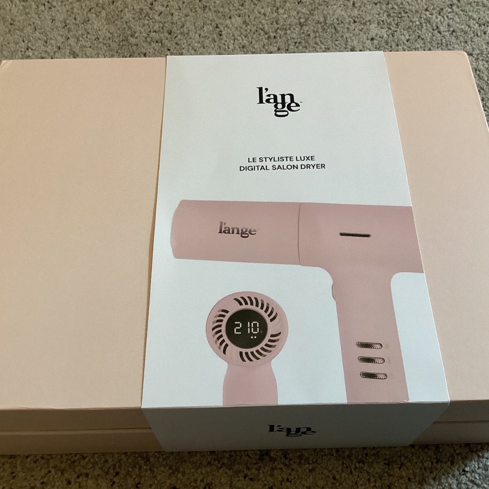 L'ange Le Styliste Luxe Digital Salon Dryer (Pink/Blush) - New, but open box